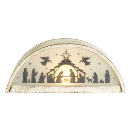 Piece nativity lighted led - 1-piece,