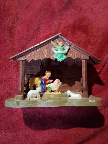 Nativity scene small - , plastic